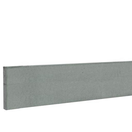 Betonplaat Glad Grijs   25x3,4x184cm.  W13415