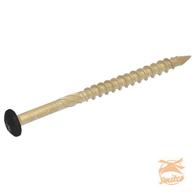 Doos DynaPlus Potdekselschroef Brons Zwarte Kop CK TX20 4.0x50/28