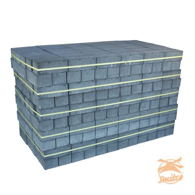 BKK 21x10,5x8 Zwart  PER PAK á 8,18m2.