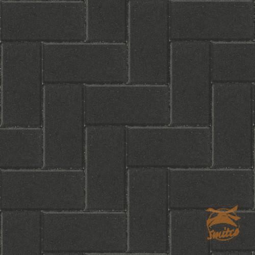 Laag á 1.07 m2. BKK Bisschopsmutsen 8 cm. Zwart (30 stuks)