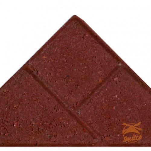 Bisschopsmuts Rood 8 cm.