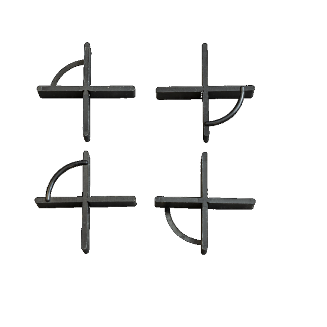 Voegkruizen Zwart 3 mm. (100 st.)