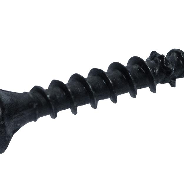 Spaanplaatschroef zwart 4,0 x 30 mm. ( 100st.) 41074030
