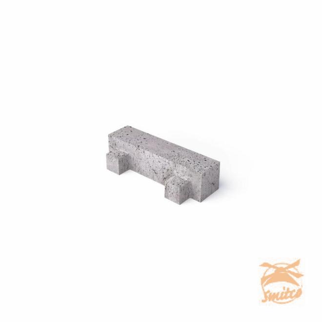 Schellevis Betonklinker 40x10x10 Met NOK Grijs