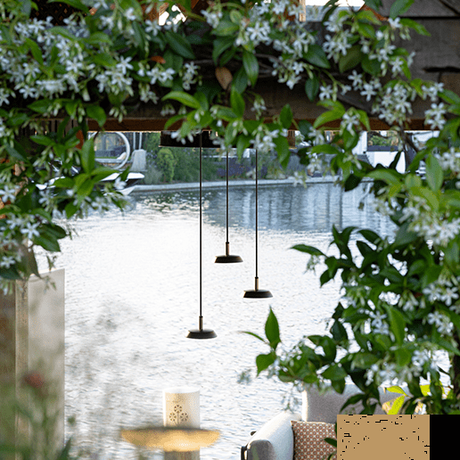 Sway Pendant Ext 100-230V Black Without Base