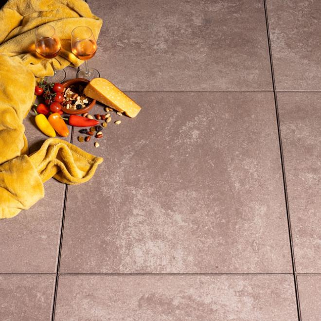 Trippel T 80x80x4cm. Taupe