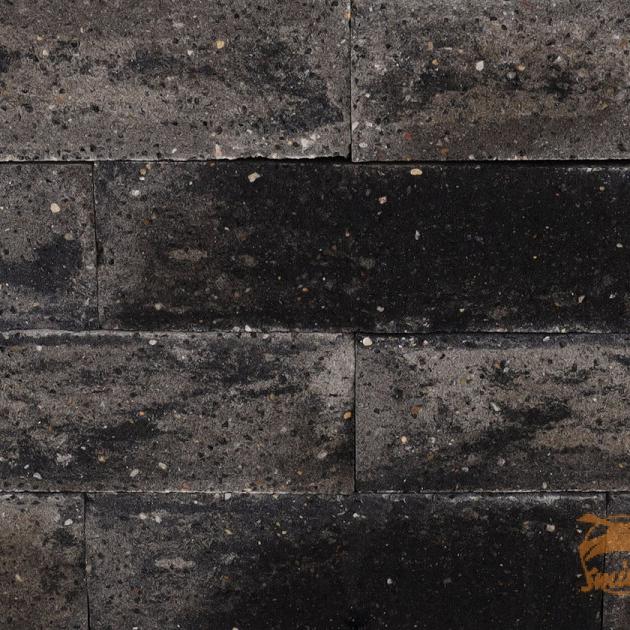 Roccia Strak 31x11,5x10 cm Grijs/Zwart