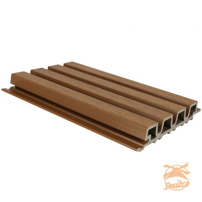 NewTechWood Composiet HKC Castellation PRO35 WANDBEKLEDING 3,3x21,5x390cm. Red Cedar  1059169
