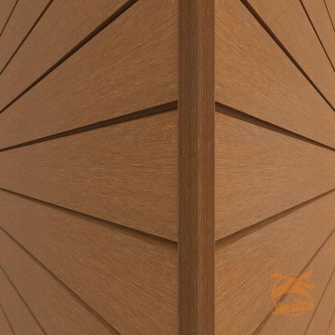 New Tech Wood Hoekprofiel Castellation