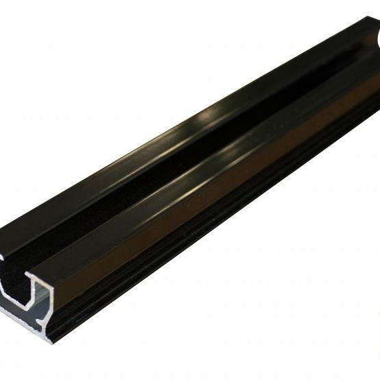 Aluminium Onderregel 3,5x2,5x400 cm. t.b.v. Terrasmontagesysteem  W23595