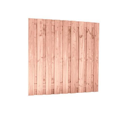 Douglas Fijnbezaagd Plankscherm (19 pl.) 15 mm. 180x180cm. Onbehandeld W42006
