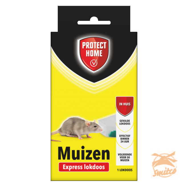 Muizenmiddel  2x5gr. Protect Home