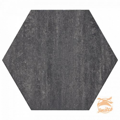 Sitini Pamoja Zeskant 60/52,5x30x4 cm Grijs/Zwart