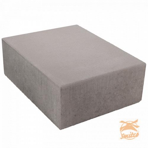 Traptrede 18x40x50 cm Grijs