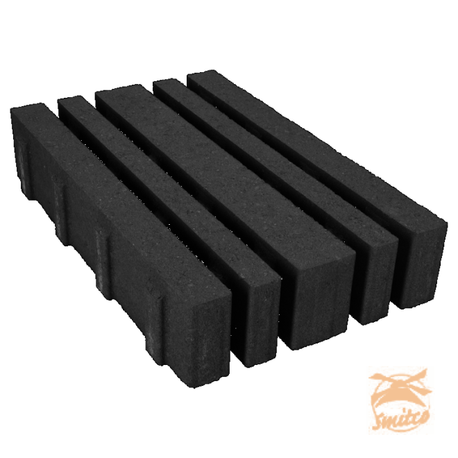Liniaire GrasBeton tegel 40x60x12 Antraciet