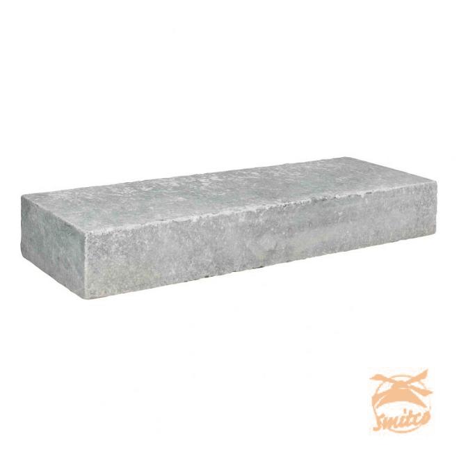 Antique Blue Light Bloktrede 100x35x15 cm Soft finish