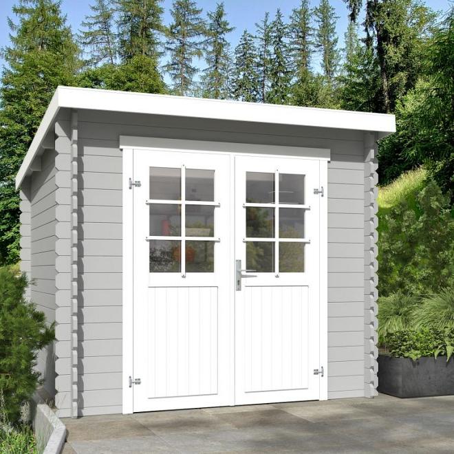 Onze Outdoor Life Overkappingen en Blokhutten worden geleverd exclusief dakbedekking, vloer en Funda