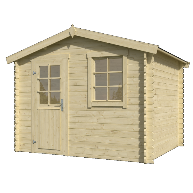 Onze Outdoor Life Overkappingen en Blokhutten worden geleverd exclusief dakbedekking, vloer en Funda