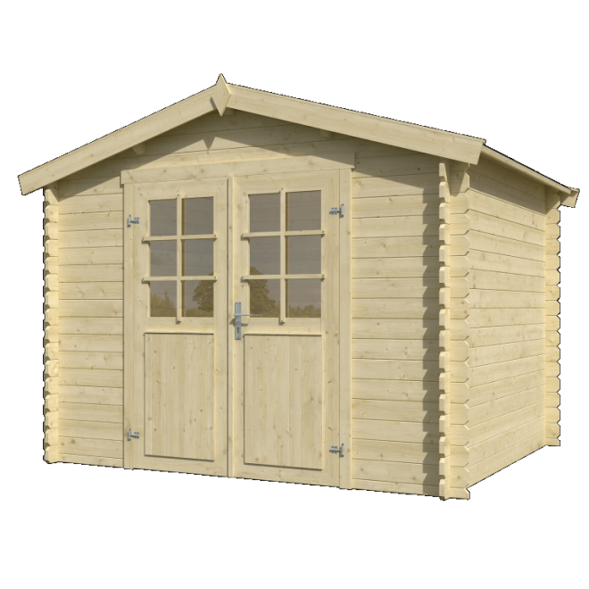 Onze Outdoor Life Overkappingen en Blokhutten worden geleverd exclusief dakbedekking, vloer en Funda