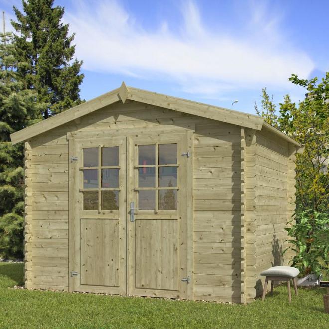 Onze Outdoor Life Overkappingen en Blokhutten worden geleverd exclusief dakbedekking, vloer en Funda