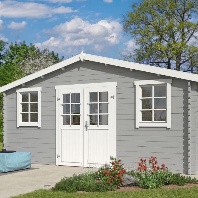 Onze Outdoor Life Overkappingen en Blokhutten worden geleverd exclusief dakbedekking, vloer en Funda