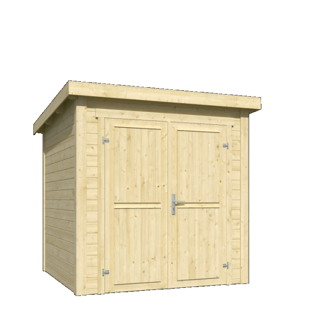 Onze Outdoor Life Overkappingen en Blokhutten worden geleverd exclusief dakbedekking, vloer en Funda