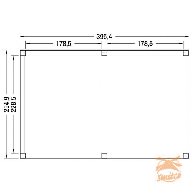 Onze Outdoor Life Overkappingen en Blokhutten worden geleverd exclusief dakbedekking, vloer en Funda