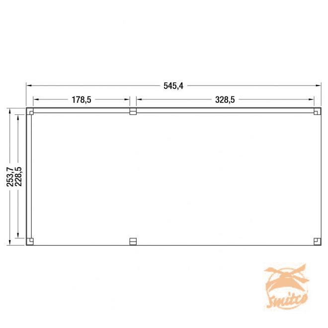 Onze Outdoor Life Overkappingen en Blokhutten worden geleverd exclusief dakbedekking, vloer en Funda