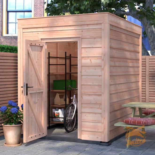 Onze Outdoor Life Overkappingen en Blokhutten worden geleverd exclusief dakbedekking, vloer en Funda