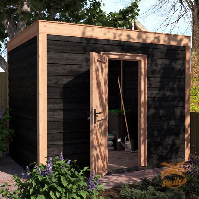 Onze Outdoor Life Overkappingen en Blokhutten worden geleverd exclusief dakbedekking, vloer en Funda