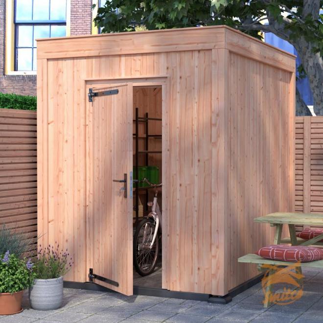 Onze Outdoor Life Overkappingen en Blokhutten worden geleverd exclusief dakbedekking, vloer en Funda