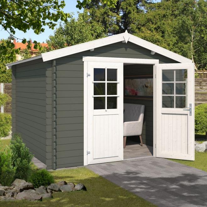 Onze Outdoor Life Overkappingen en Blokhutten worden geleverd exclusief dakbedekking, vloer en Funda