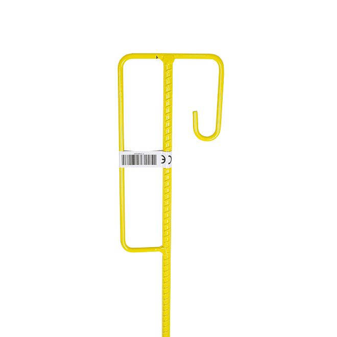 Grondpen Afzetpaal Met Gesmede Punt 1250 mm.