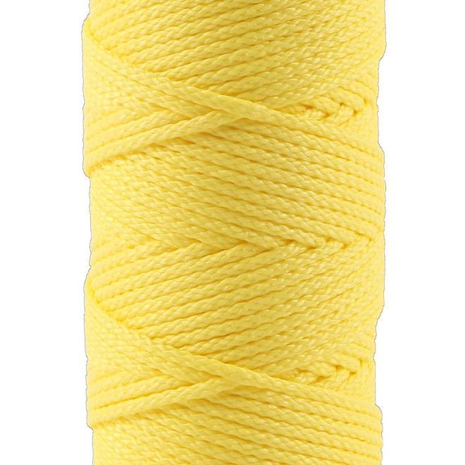 Uitzetkoord geel 1,5mm 50m high quality