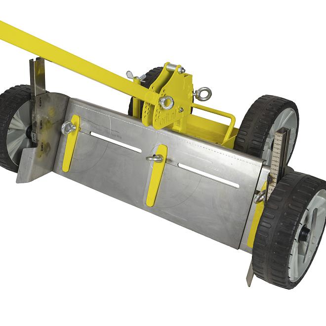 Egalisatieschuif 700-1200 mm. RAL 1021