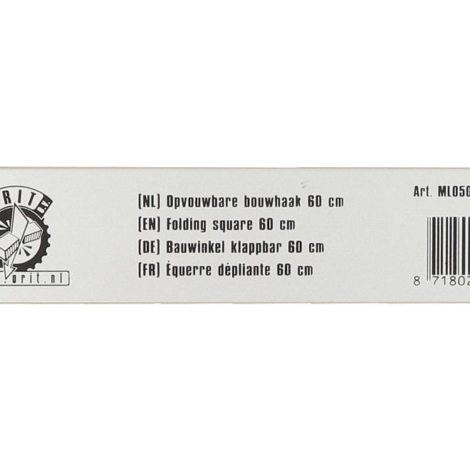 Bouwhaak 60 cm.