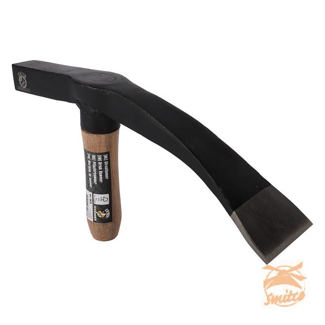 Straathamer 7 cm – houten steel