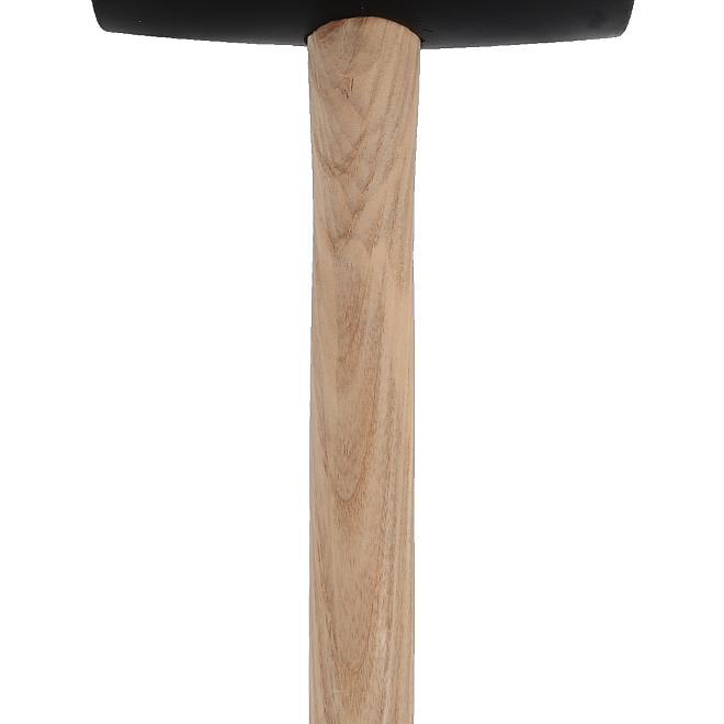 Rubberen Hamer  1380gr.  Essenhouten Steel  100% FSC