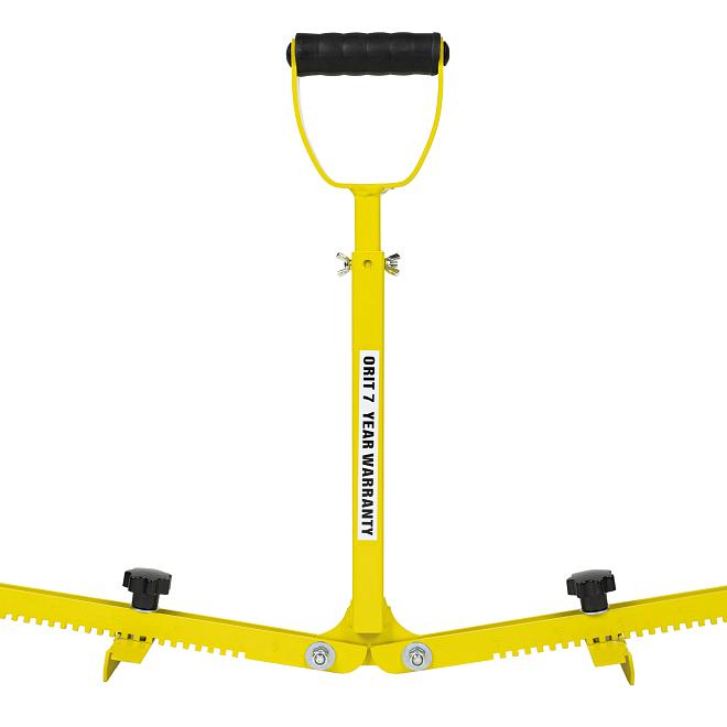 Tegeldrager van 62 cm instelbare bekbreedte