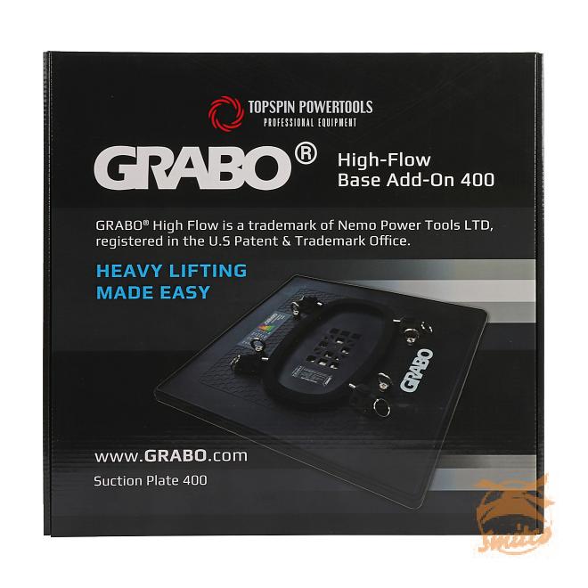 Grabo High Flow Aanzuigblad 400x400mm.