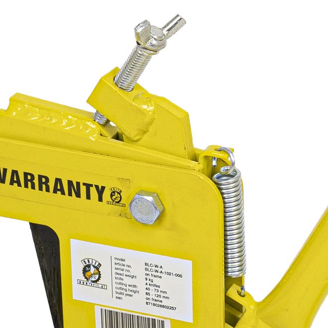 Metselstenenknipper 120 - 35/70 mm.  "Quattro - Quattro" Incl. Speciaal Mes