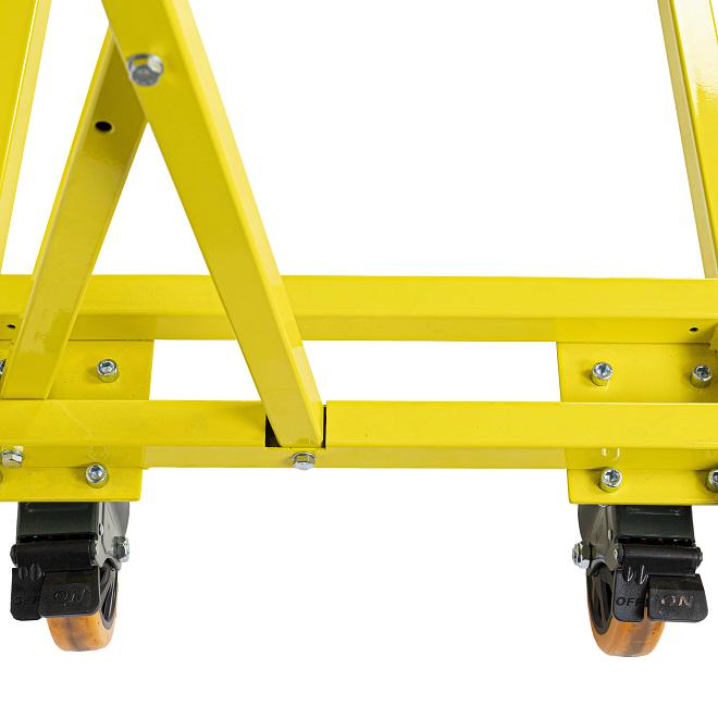 Platenwagen Groot Met Vier Wielen