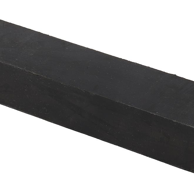Rubber 150 x 25 x 30 mm.