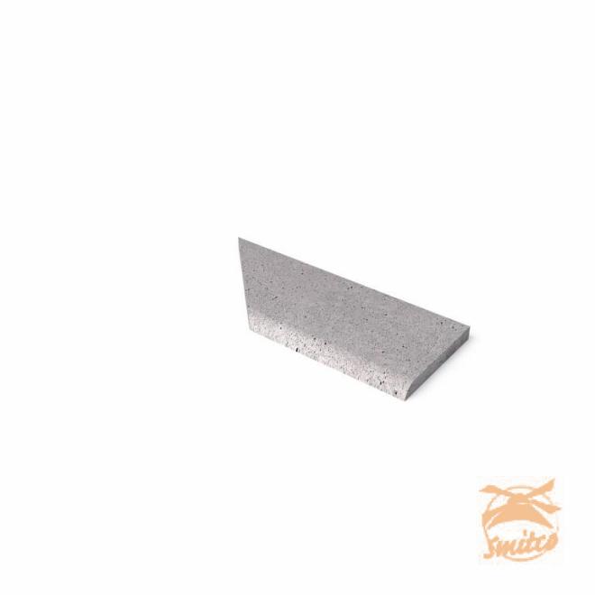 Schellevis Zwembadranden Hoekstukken Grijs (tbv 40x5) Rechts