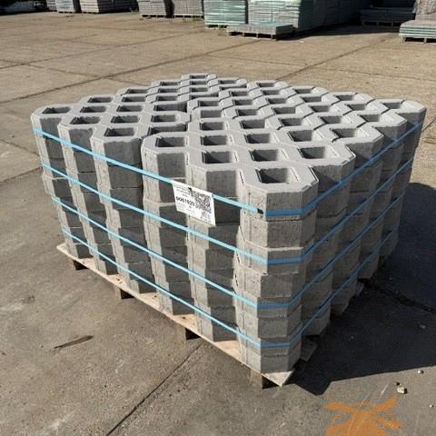 GrasBeton tegel 40x60x10 Grijs