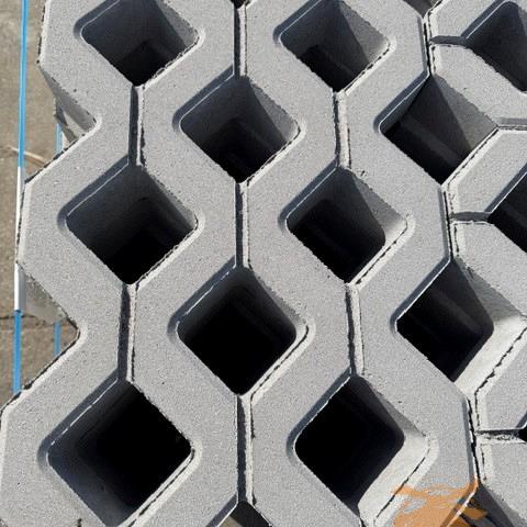 GrasBeton tegel 40x60x10 Grijs