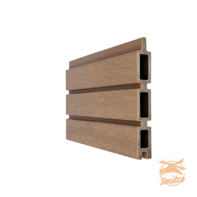 NewTechWood Co-Extrusie Composiet Triple Rhombus Schermplank, 2,1x16x180cm. Teak