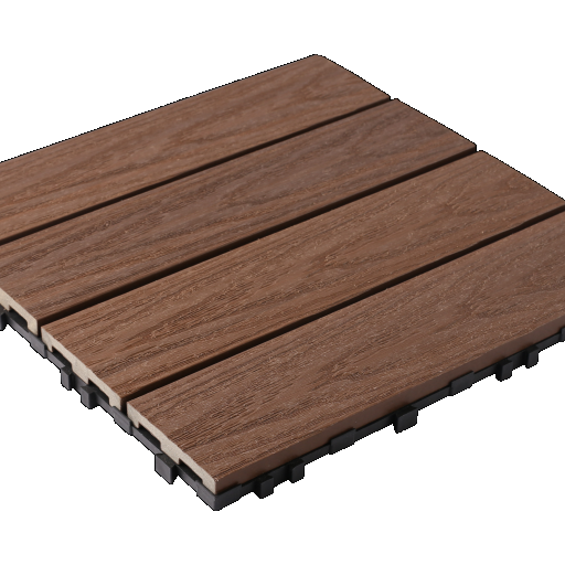 NewTechWood HKC Kliktegel, 30x30cm, Teak