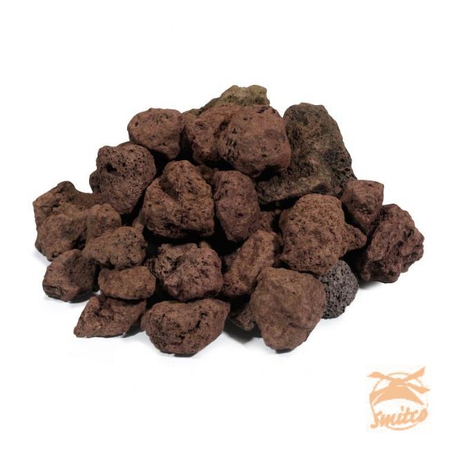 Big Bag Lava Red Brokjes 50-80mm. ca.900kg.