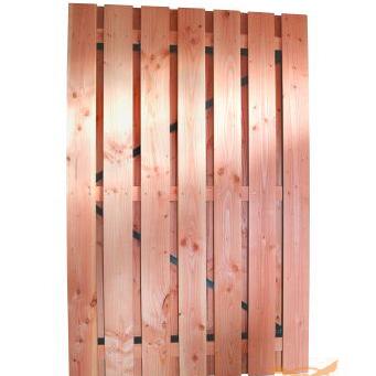 Douglas Geschaafde Deur Op Verstelbaar Frame 120x190 cm. Blank Plankbreedte 14cm.  1071625 =V